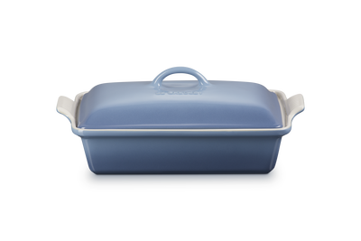 Stoneware Heritage Rectangular Dish with Lid